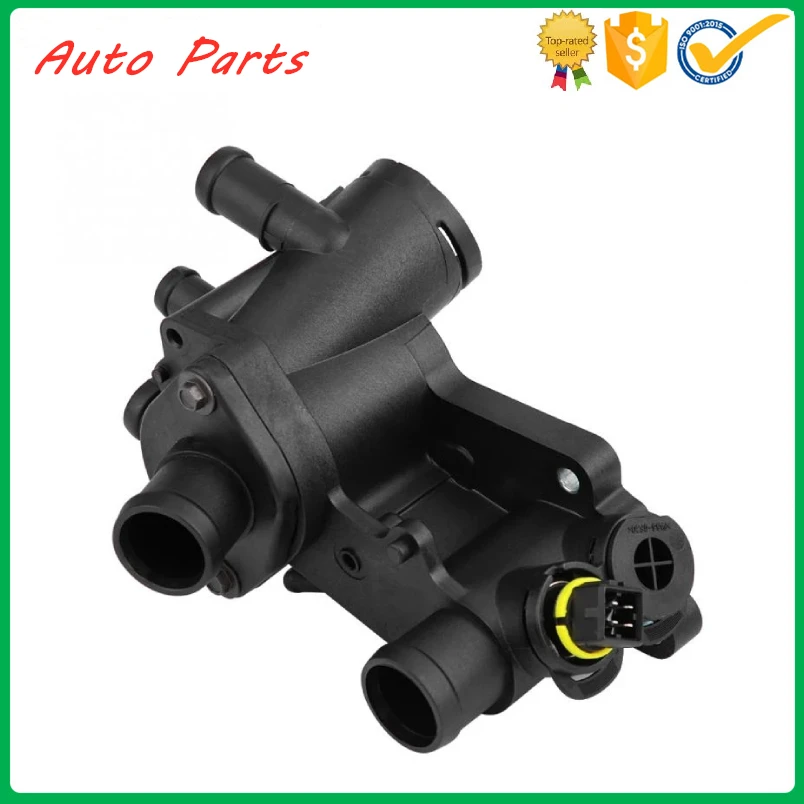 Car Thermostat Housing Senor for Seat Ibiza VW Golf 3 Polo Lupo 1.0 1.4 1.6 032121111N Cooling System Thermostat Parts