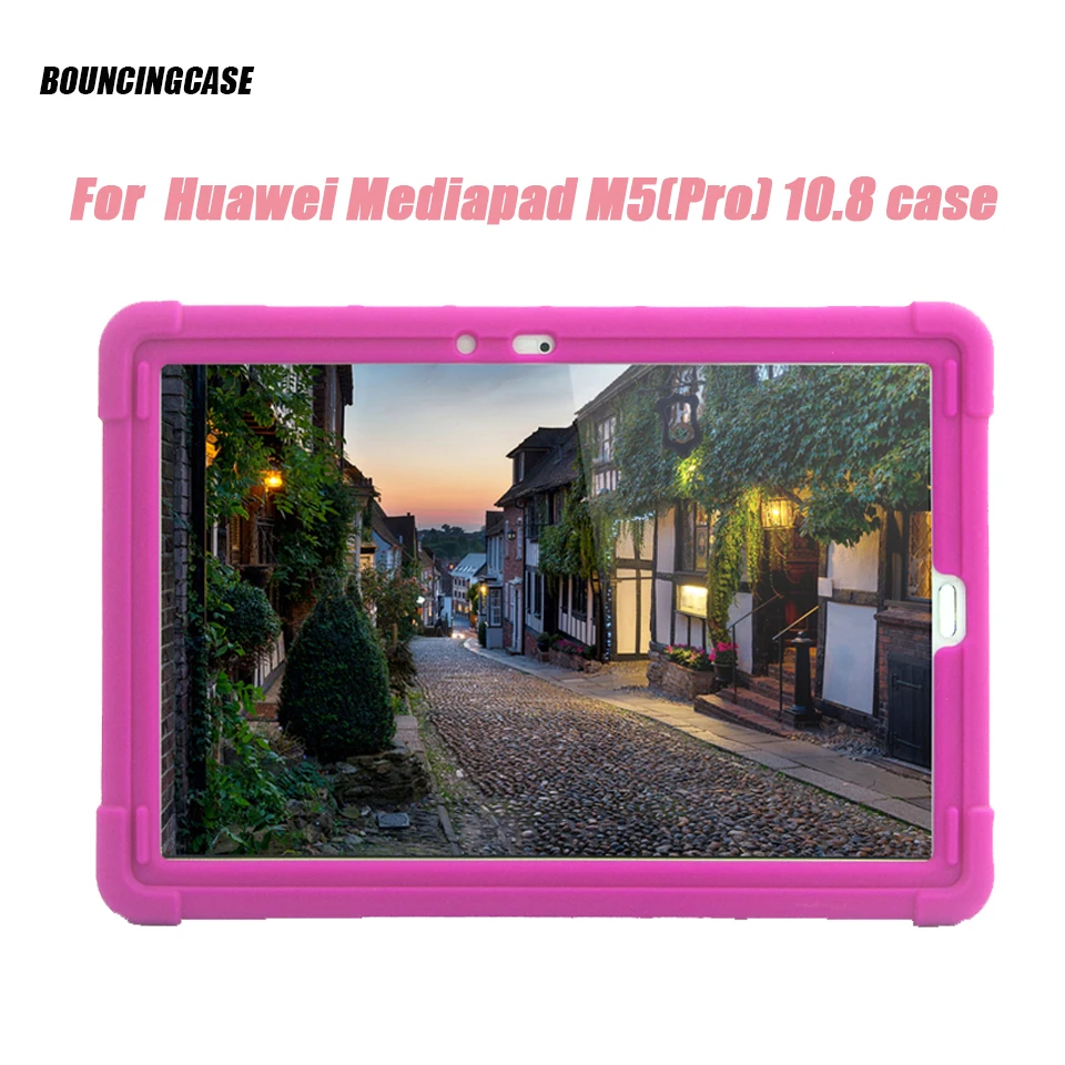 Cover For Huawei MediaPad M5 Pro 10.8 Inch CMR-W09AL09W19AL19 Silicone Rugged Tablet Case