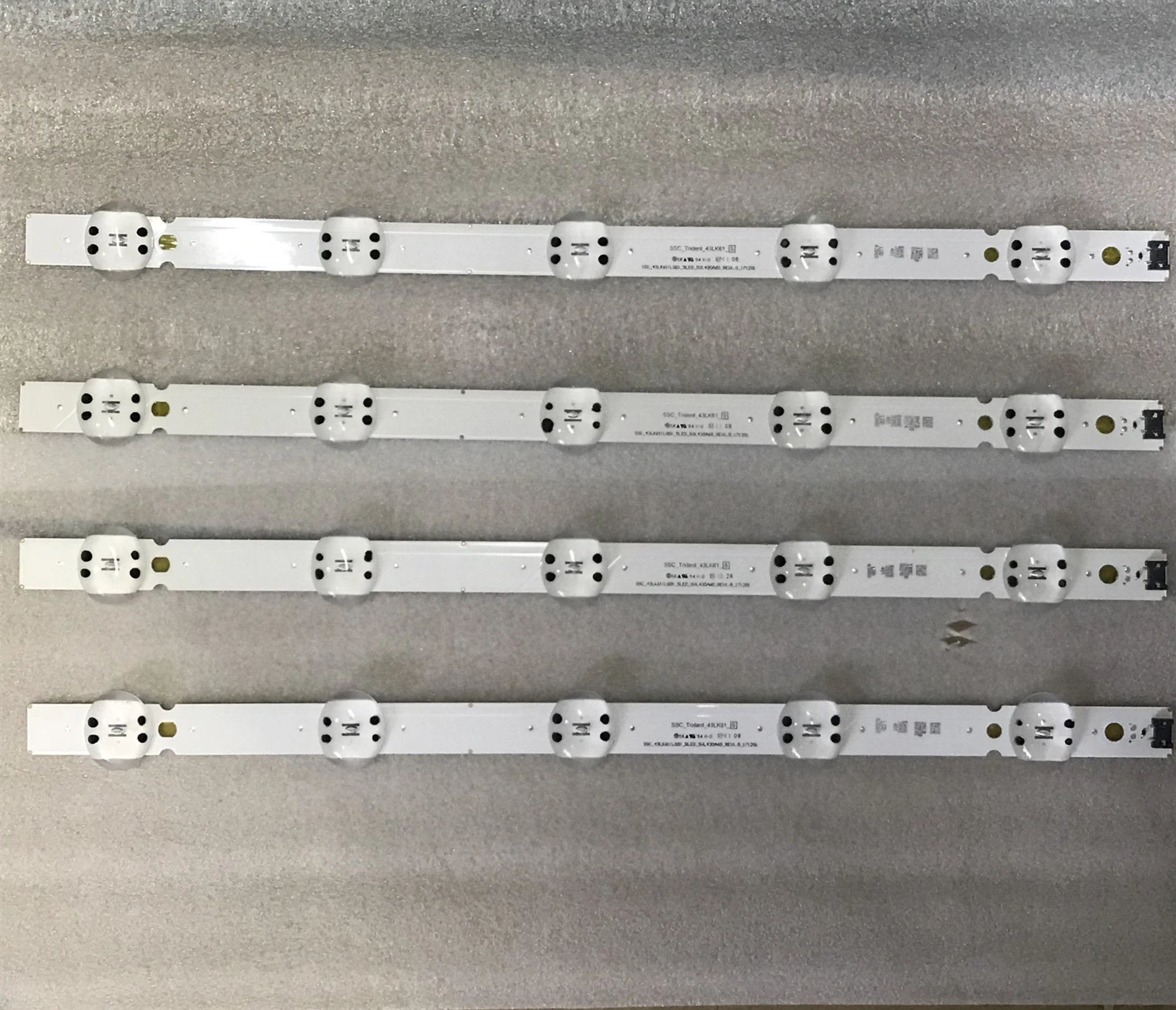 Bande de rétroéclairage LED pour LG (LGD)_ HC430DUN-SLUR2