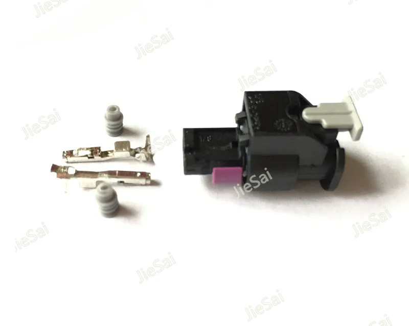 2 Pin TYCO AMP 4F0 973 702 1-1718643-1 Fuel Injector Connector High Pressure Pump Gasbag Automotive Connector For VW