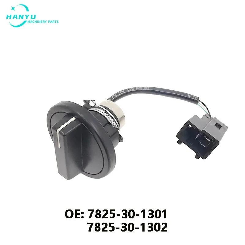 Новинка, технические детали, переключатель ручки двигателя дроссельной заслонки 7825-30-1301 для колесного погрузчика Komatsu, ручка управления дроссельной заслонкой