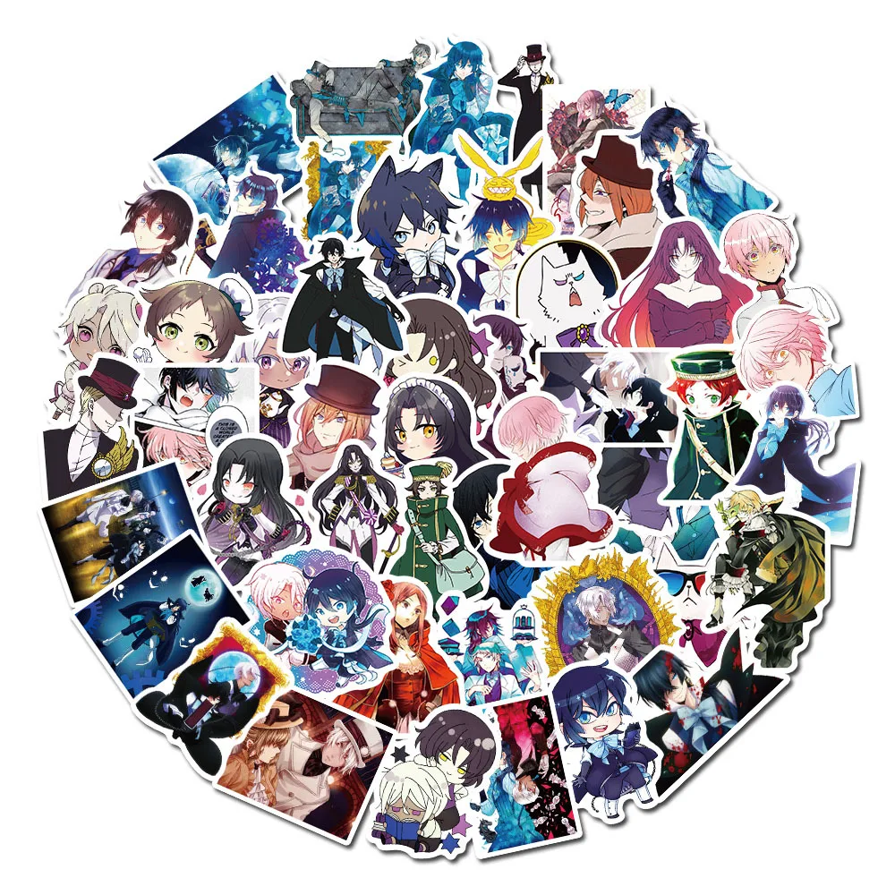 10/30/50PCS The Case Study of Vanitas Cartoon Anime Sticker Laptop Water Cup Guitar Waterproof PVC Gift Toy Sticker Wholesale