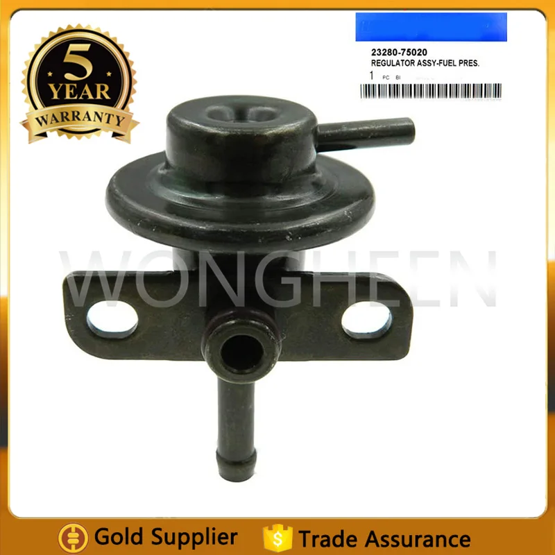 

23280-75020 Fuel Injection Pressure Regulator For Toyota Camry Avalon Celica T100 Lexus Es300 Firefly 4Runner Tacoma 1995-2004