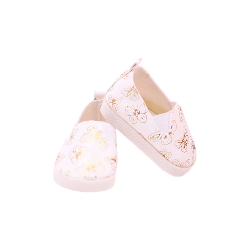 7 cm Doll Shoes For 43 cm Born Baby Clothes Items Accessories & 18 Inch American Doll Girl Toy & Nenuco,Gift