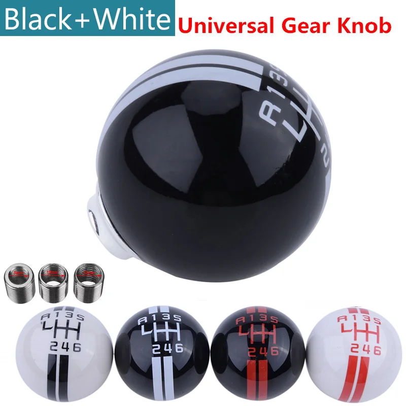 Retro Gear Shift Knob R1 Manual Shifter Handle Universal Fit For RHD Ford Mustang HONDA TOYOTA Classic Design Car Accessories