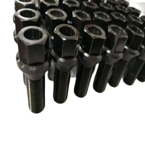 

Pytitans Brand Gr5 Titanium Wheel Lug Nut of Benz BMW Car M14*1.25 M14*1.5 Colorful Titanium Bolt 20pcs For Sale Discount Price