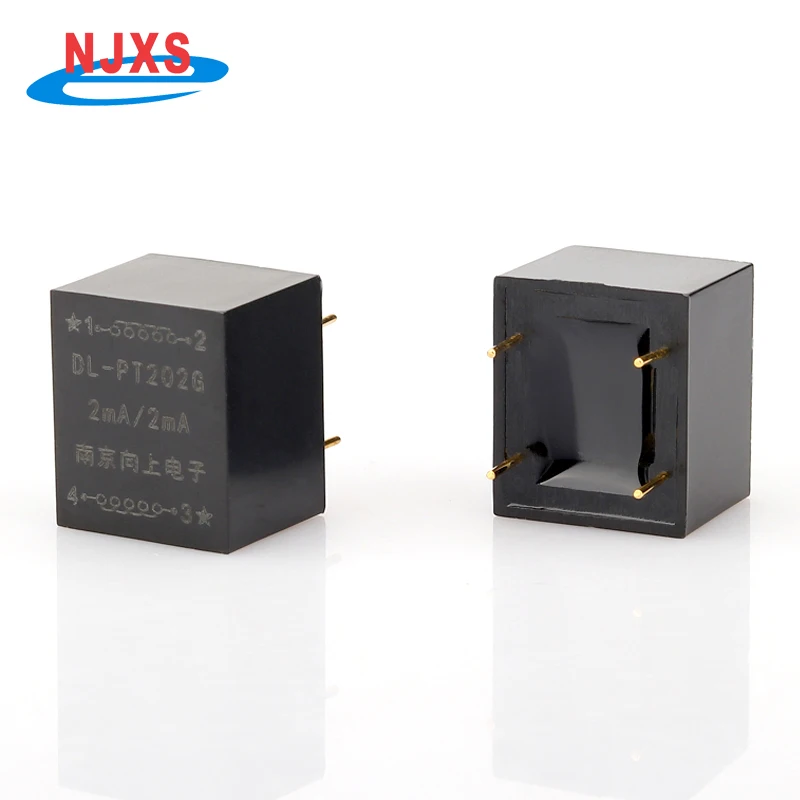 High Precision voltage transformer DL-PT202G 2mA/2mA 110v 220v 380v Miniature Micro  small current transformer sensor ac ct pcb