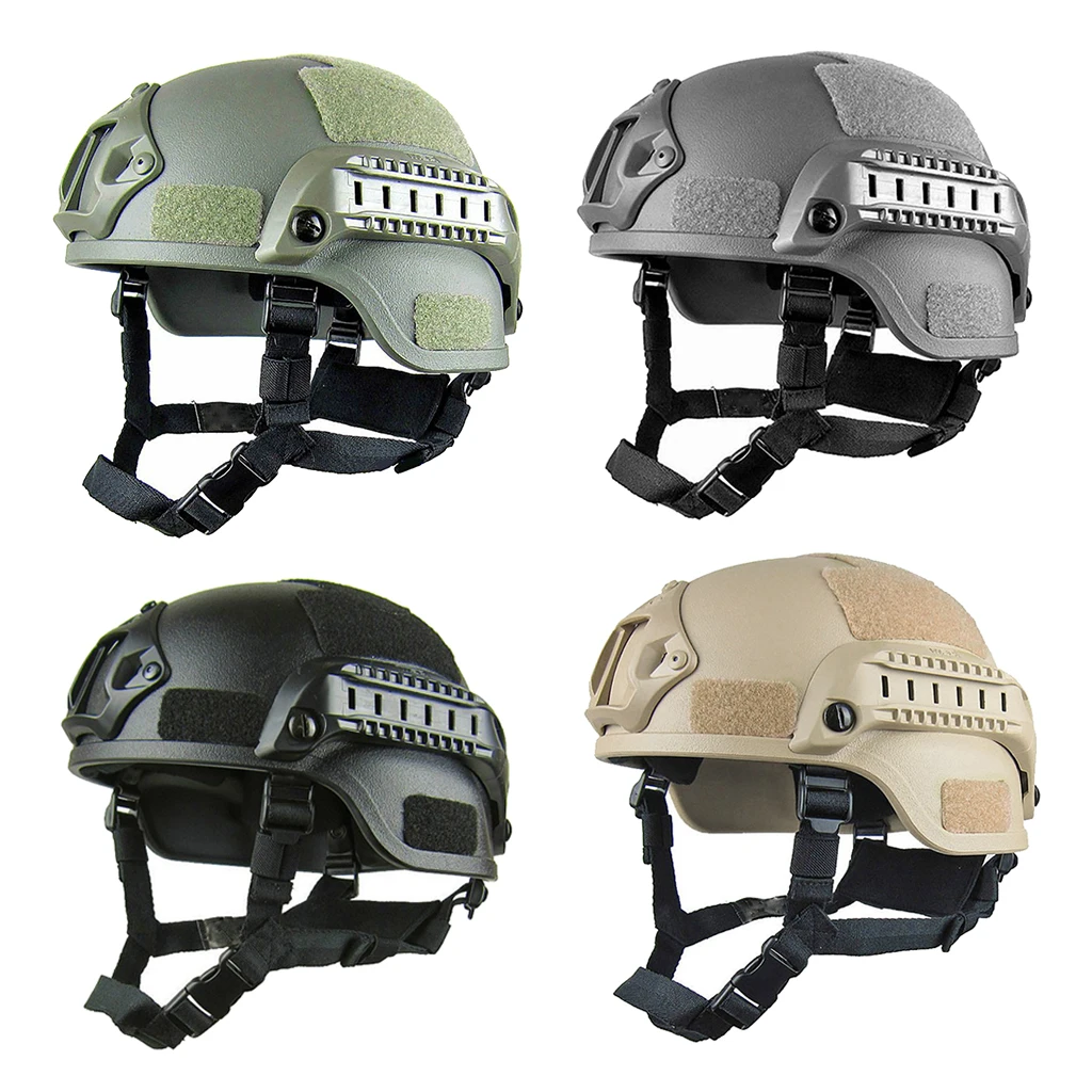 Kids Adults Tactical Helmet, Safety Protective Gaming Cosplay Outdoor Sports Headgear Head Protection Helmets