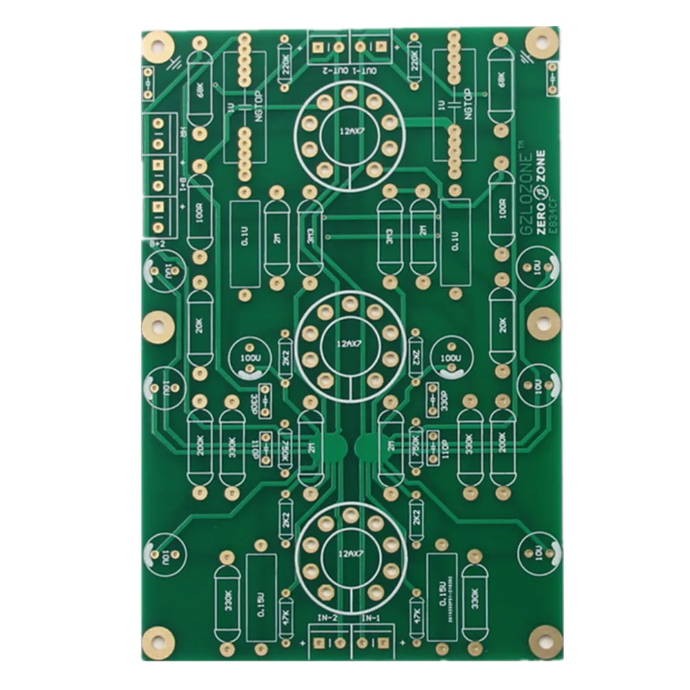 HiFi 12AX7 Tube RIAA MM Phono Amplifier Board Reference EAR834 Audio Power Amplifier Circuit