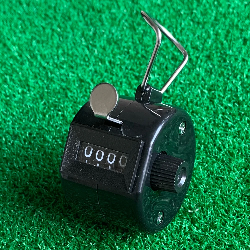 1pc 4 Digit Number golf scorer Mini Portable Outdoor Golf Contra easy Reset Reset Device Golf Accessories Sports Golf counter