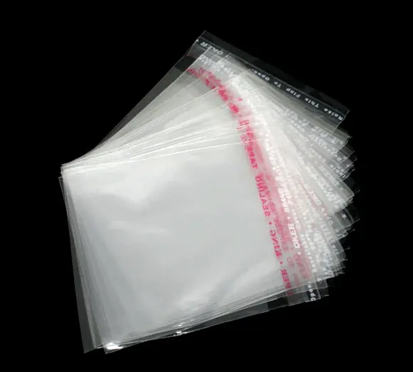 DoreenBeads 200PCs Autoadesivi Liberi della Guarnizione di Plastica Sacchetti di Più dimensioni Sacchetti Trasparenti Perle di Imballaggio dei monili Del Sacchetto del Commercio All'ingrosso