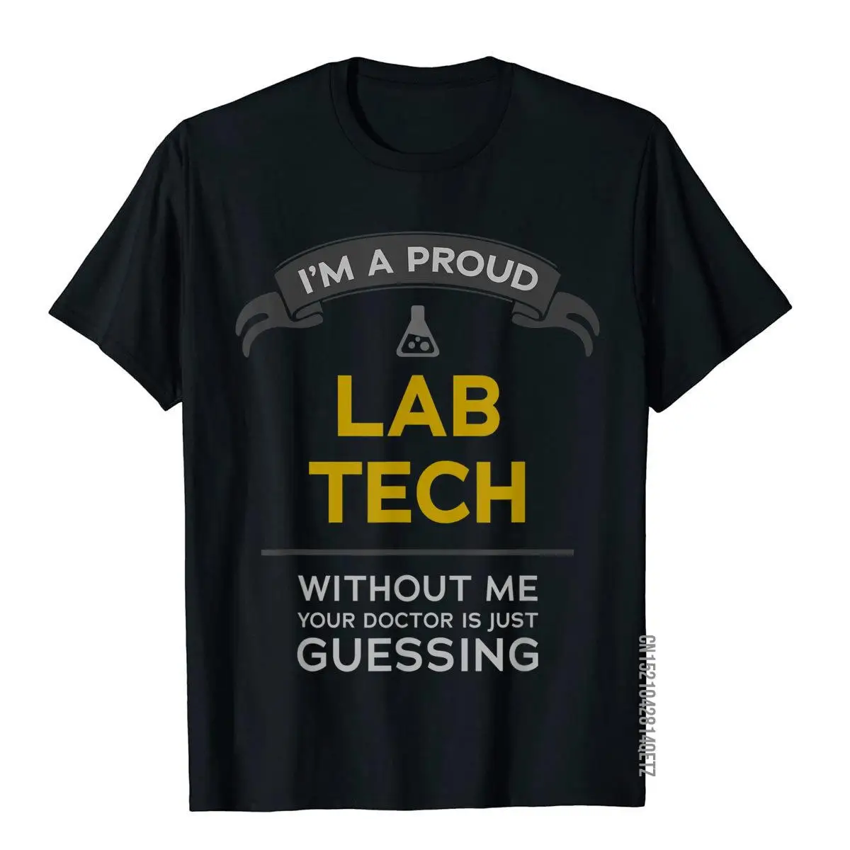 Doctor Is Just Guessing Funny Lab Tech Week Science Gift T-Shirt Moto BikerVintage Tops Shirts New Arrival Cotton Men's T Shirt