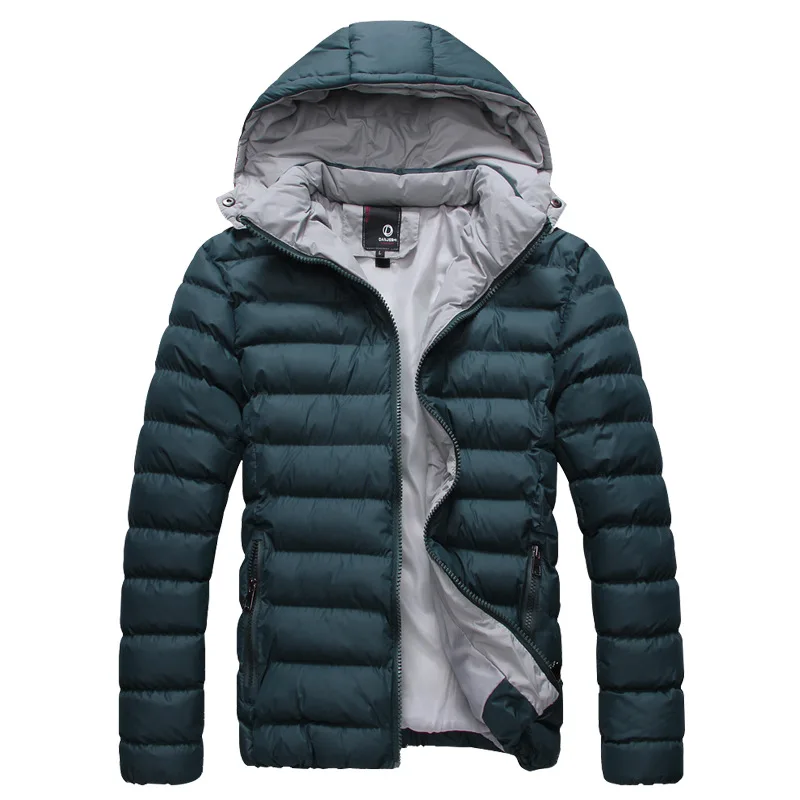 

Autumn And Winter New Style Men's Hot Selling down Feather Cotton-padded Clothes MEN'S Wear Outdoor Casual Fashion Men's Cotton