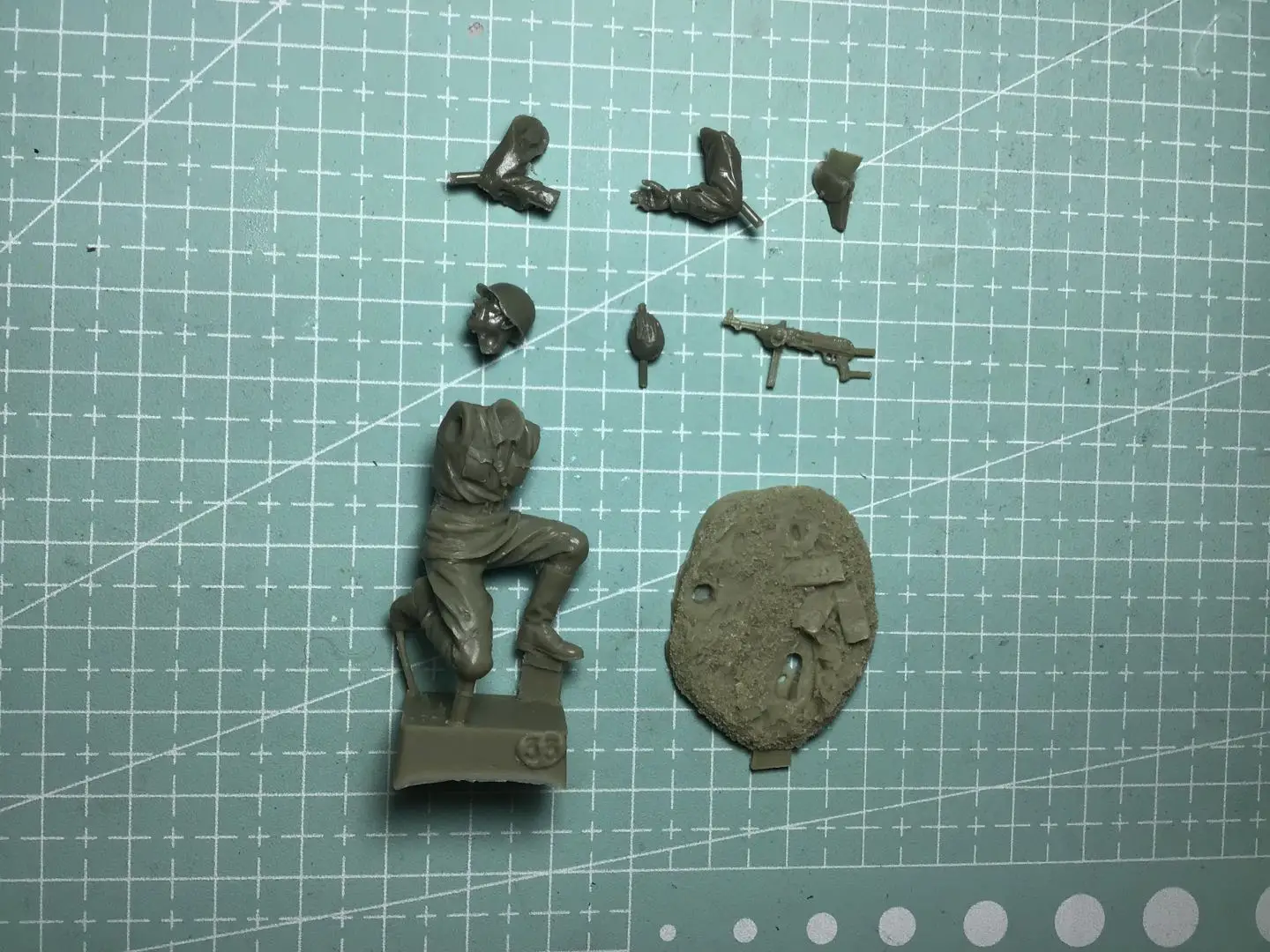 1/35  Resin Model Figure GK，Unassembled and unpainted kit