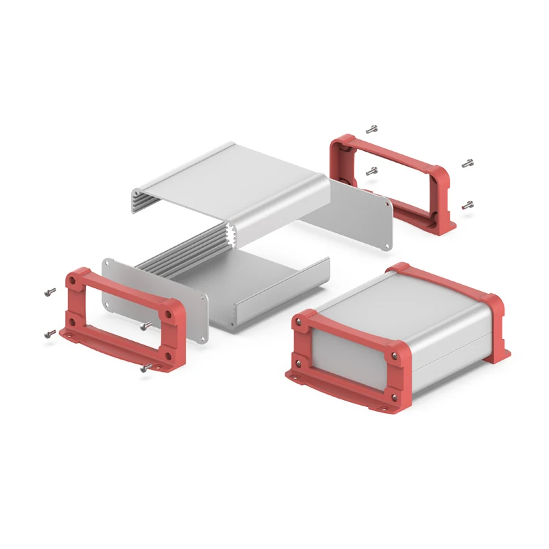 105W45H Full Customization Project Case DIY Electronics Black ABS Electronic Components IP55 Aluminum Equipment Junction box