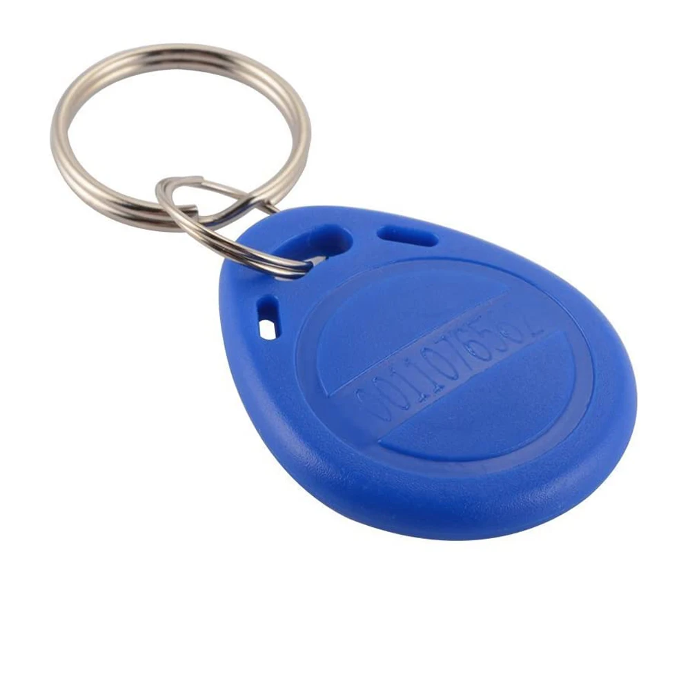 YiToo 10pcs 125KHz RFID Key Fobs Access Control Card for Door Access Control TK4100/EM4100 EM Token Tags, 5 Colors