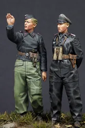 1/35 model kit resin kit Heer Panzer Crew Set (2 Figures)
