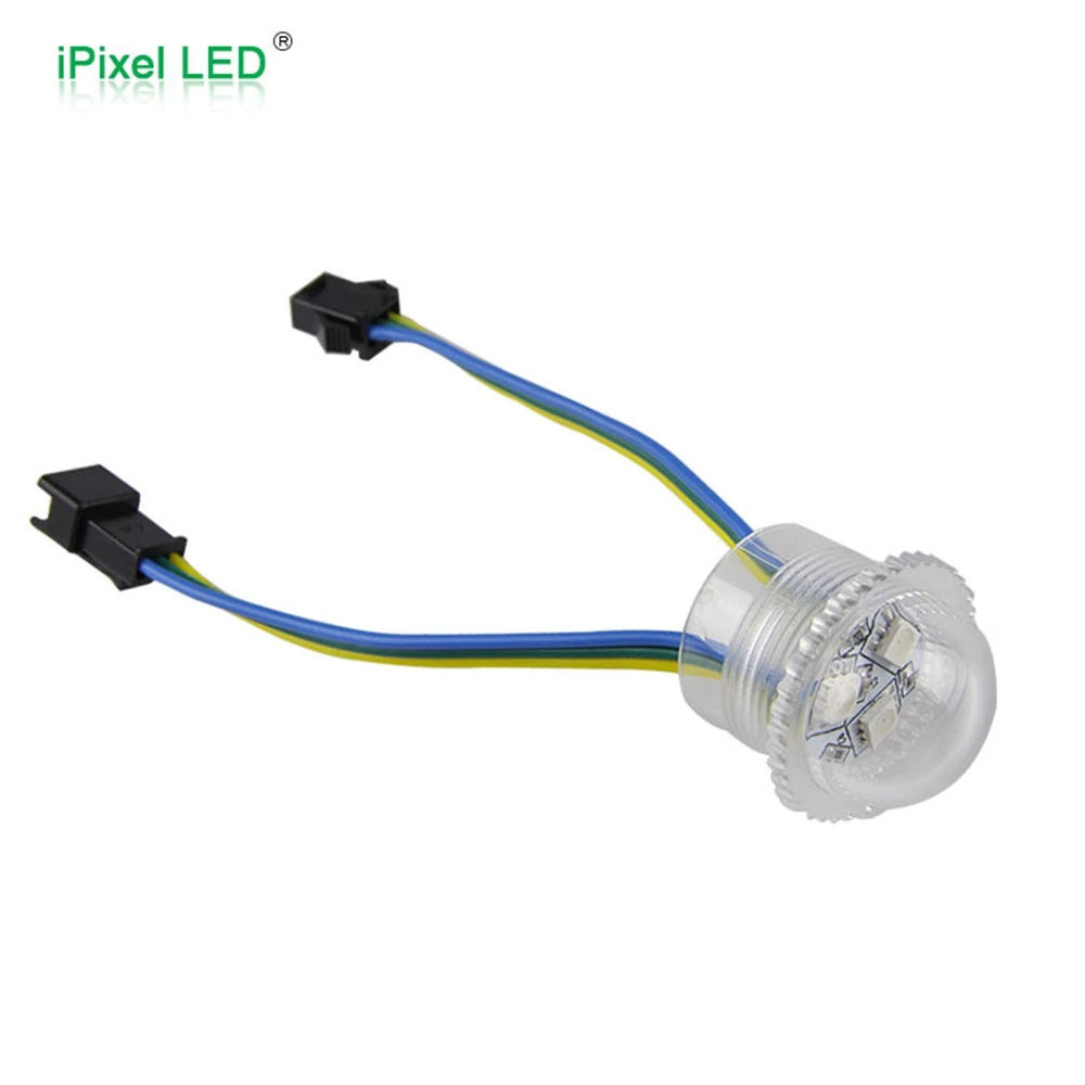 Imagem -02 - Luz de Led Rgb Multicolorida à Prova d Água 12v 26 mm com 5050 Pontos