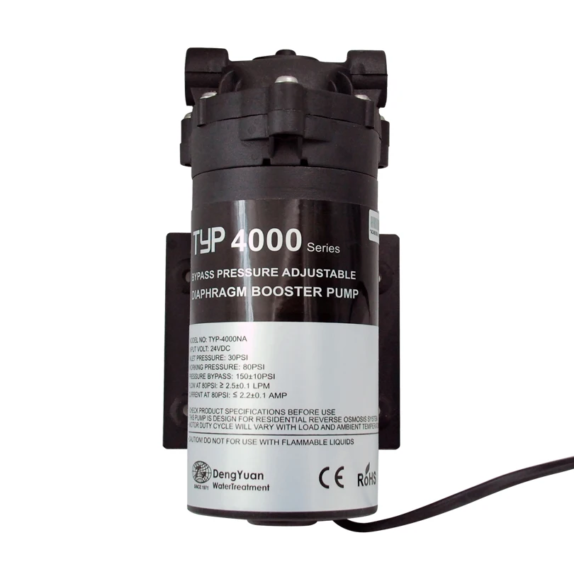 Coronwater 400GPD RO Booster Pump Reverse Osmosis Water Filter TYP-4000NA