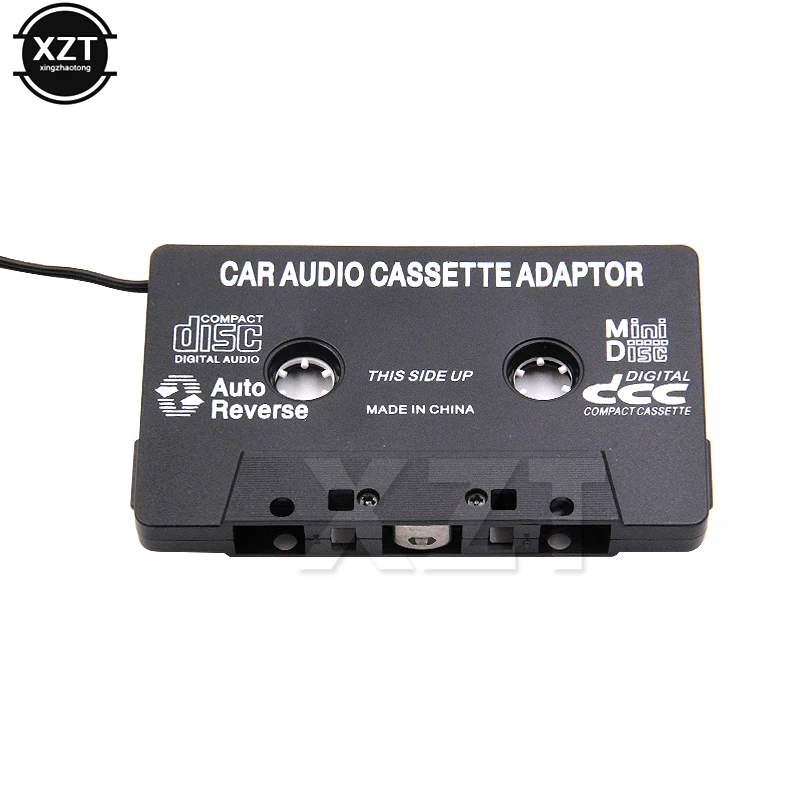 Adattatore universale per nastro a cassetta per auto per lettore DVD CD MP3 Audio per auto con cassetta nera