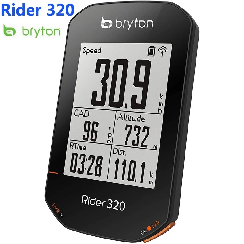 

Bryton Rider 320 GPS Cycling Bicycle Computer Rider 310 new Model Bike Computer Mount Waterproof wireless Different 410 420 530