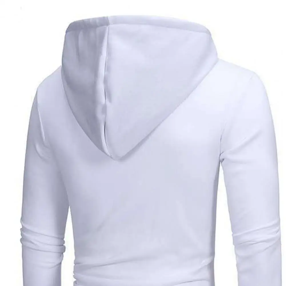 Khoác Nam Hoodie Cổ Xiên Khóa Dây Kéo Phối Phù Hợp Với Áo Khoác Màu Sắc Tương Phản Áo Len Nam Áo Thun Thu Đông