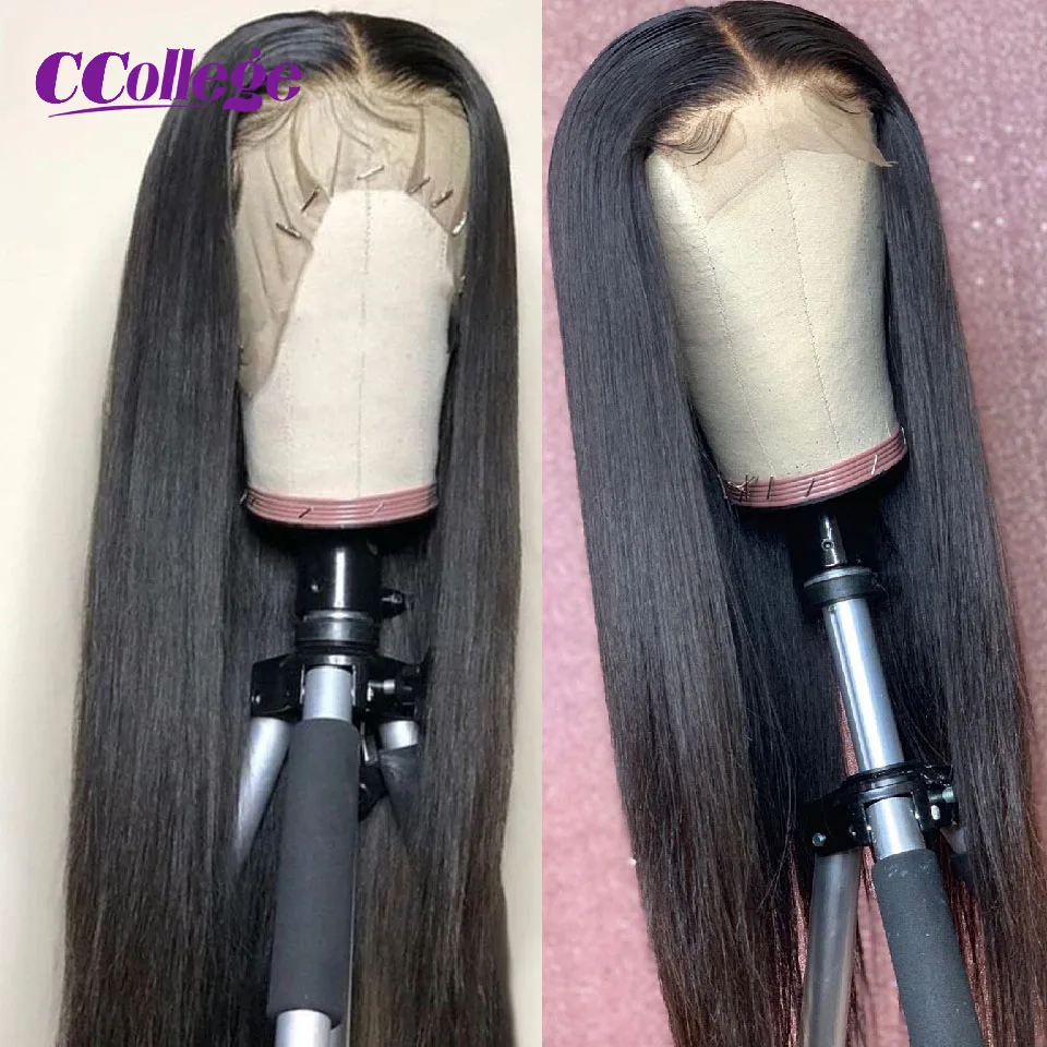 

HD Transparent Lace Front Human Hair Wigs For Women 13x4 10-32 Inch Lace Front Wig 4x4 Closure Wig Brazilian 150% Remy Hair Wigs