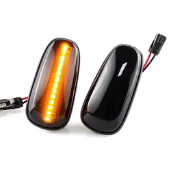 2PCS No Error Car LED Blinker Turn Signal Light Side Marker Lamp For Opel Zafira A 1999-2005 Astra G 1998-2009