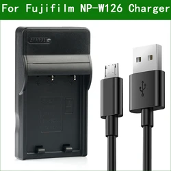 NP-W126 NP-W126S NP W126 Battery Charger for Fujifilm X-E2S X-E3 X-T1 X-T2 X-T3 X-T10 X-T20 X-T30 X-T100 X-T200 X-H1 X-M1