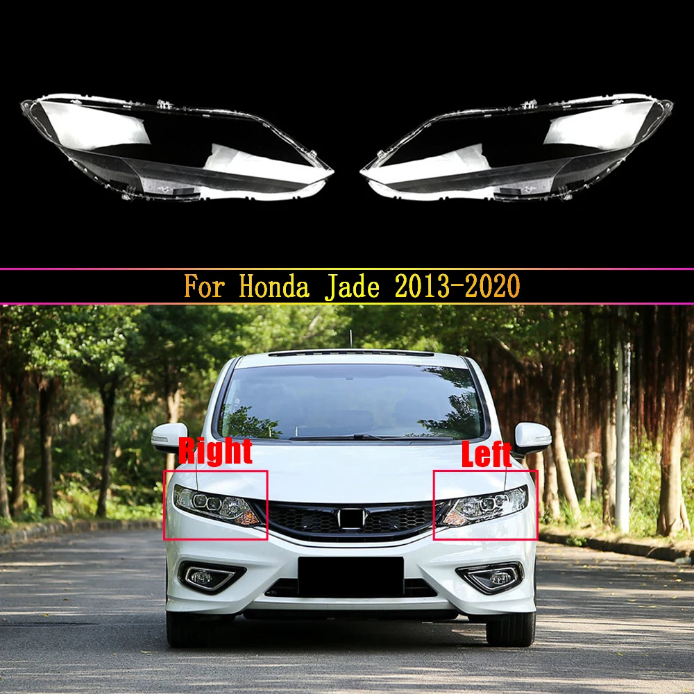 

Car Transparent Cover Headlight Glass Shell Lamp Shade Headlamp Lens Cover For Honda Jade 2013 2014 2015 2016 2017 2020