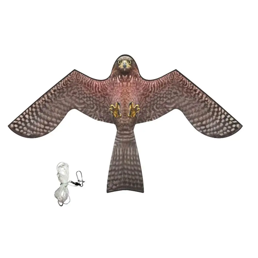 Anti Bird Flying Hawk Kite Bird Repeller Large Eagle Kites Scarecrow Decoy for Farm Garden Pest Bird Repellent