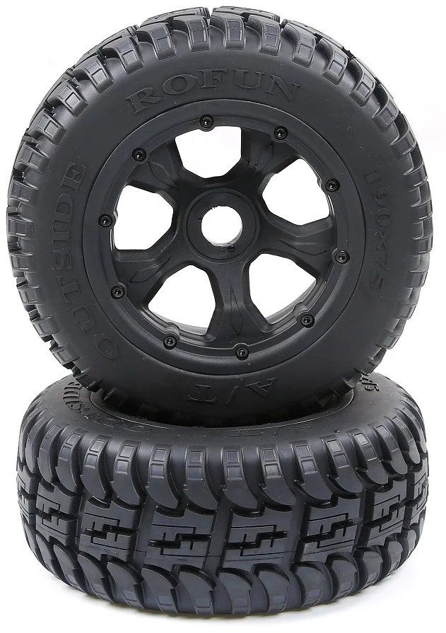 1/5 Baja 5T Terminator 5SC Front & Rear Truck All Terrain Tires Wheels