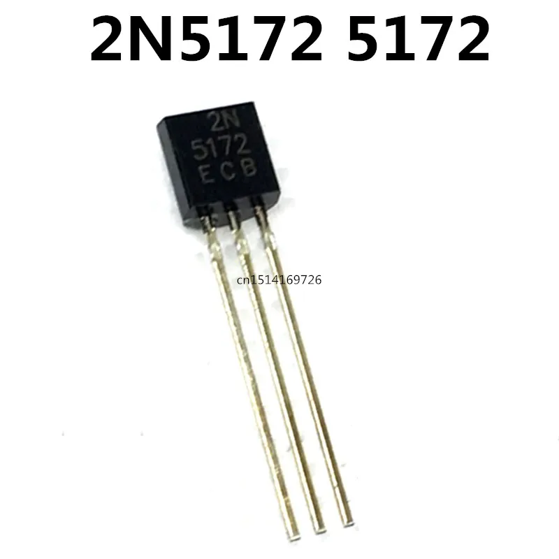 Original 100pcs / 2N5172 5172 TO-92 25V0.5A