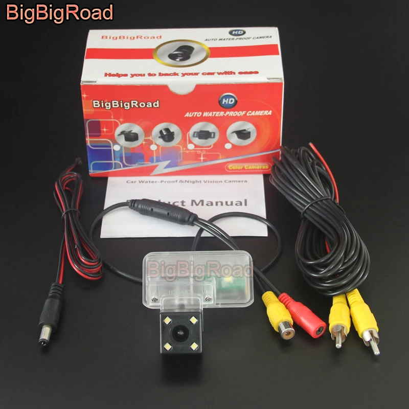 

BigBigRoad Car Rear View Parking Camera Reversing camera For Toyota RAV4 Rav 4 2020 For Lexus ES 2018 2019