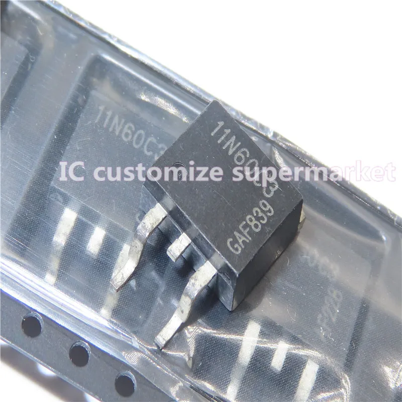 10PCS/LOT 11N60C3 SPB11N60C3   TO-263 650V 11A SMD Triode