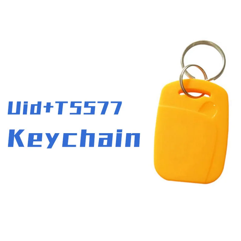 5/10PCS RFID Tag Smart Dual Frequency Chip 125Khz T5577 EM4305 Rewritable Keyfobs 13.56Mhz NFC S50 Clone Copy Token Keychain