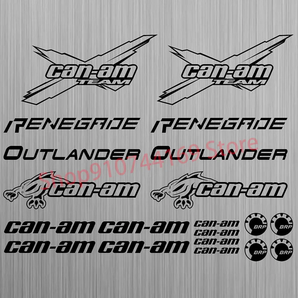 For Can-am CANAM TEAM Brp Renegade Outlander Sticker Sticker