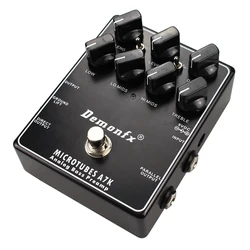 NEUE Demonfx Hohe Qualität MIKRO-R ÖHRCHEN A7K Analog Bass Preamp Bass Effekt Pedal Overdrive Peamp