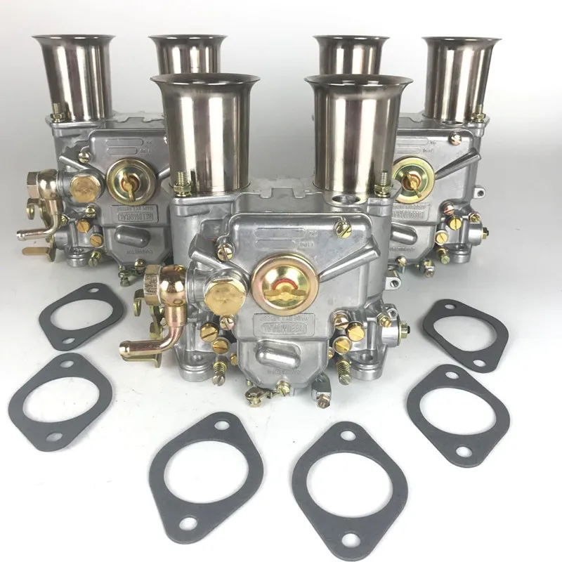 

3PCS 45 DCOE Carburetor 19600.060 For Twin Choke Weber 4 cyl 6 Cyl V8 Engines Dellorto Solex 45DCOE 45MM Carb Assy