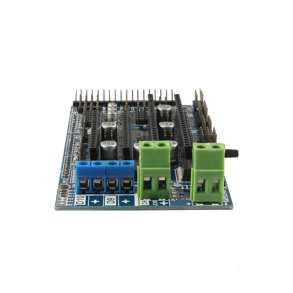 Ramps 1.4 1.5 1.6 Expansion Control 3d Printer Parts Control Panel With Heatsink Upgraded For Arduino 3d Printer Board