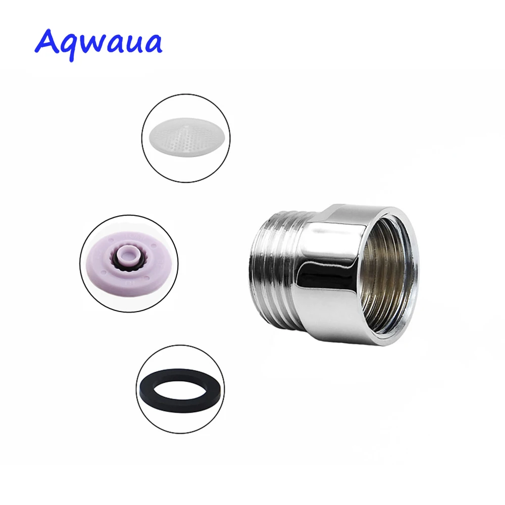 Aqwaua Water Saving Shower Head Aerator G1/2 20MM 4-8L Water Flow Bubbler Tap Filter Crane Nozzle Accessory for Bathroom