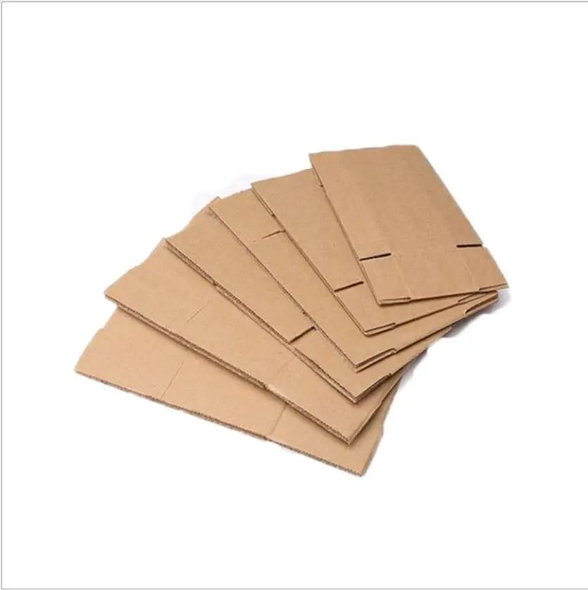 Brown Corrugated Paper Box Aircraft Carton Gift Packing Box Sock Package Hard Paper Gift Box Thicken 10pcs/lot
