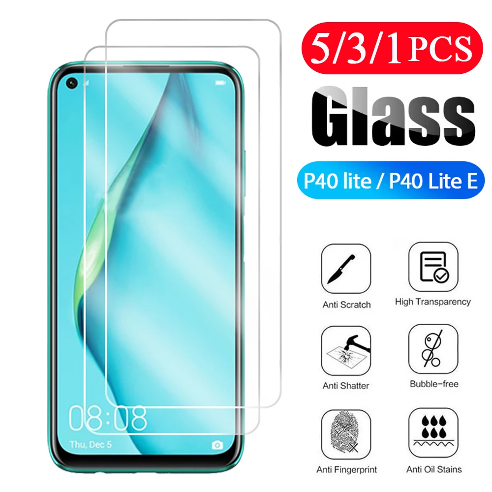 5/3/1Pcs Voor Huawei P20 P30 Pro P40 Lite E P40 Pro Plus Gehard Glas Telefoon screen Protector Glas Smartphone Beschermende Film