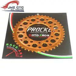 MOTO-TRON Motorcycle CNC Chain 520 Rear Sprocket 43T 44T 45T 46T 47T 48T 49T 50T  For  For KAWASAKI Z400 Ninja400