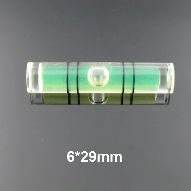 HACCURY Acrylic Bubble level Water level vials meter Mini spirit level measurement instrument