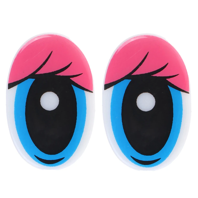 10 stücke DIY Puppe Cartoon Augen Sicherheit Augen für spielzeug Handgemachte Puppe Auge Kinder Puppen Stofftier Handwerk Puppen Zubehör