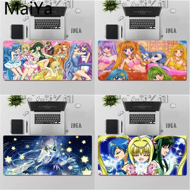 

Maiya Top Quality Anime mermaid melody Laptop Computer Mousepad Free Shipping Large Mouse Pad Keyboards Mat