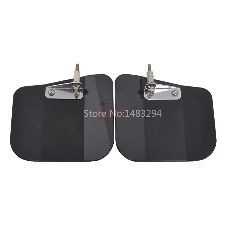 Motorcycle black Hand Guard Air Wing Deflector Windshield Windscreen Mirror Mount for Honda Gold Wing GL1800 F6B 2001-2017