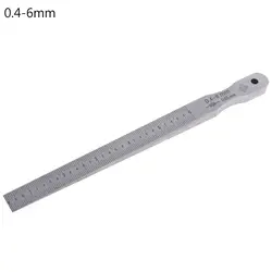 2024 New Taper Gauge Welding Feeler Wedge Gauge Hole Measure Tool 1-15mm 0.5-10mm 0.4-6mm