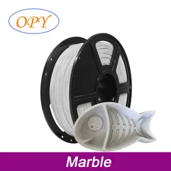 OPY Marble PLA 3D Filament ไม้ 1.75 มม.1 กก.PLA Plus 3D การพิมพ์พลาสติกวัสดุหินอ่อนไม้ Effect 10m 100g สําหรับ 3d เครื่องพิมพ์